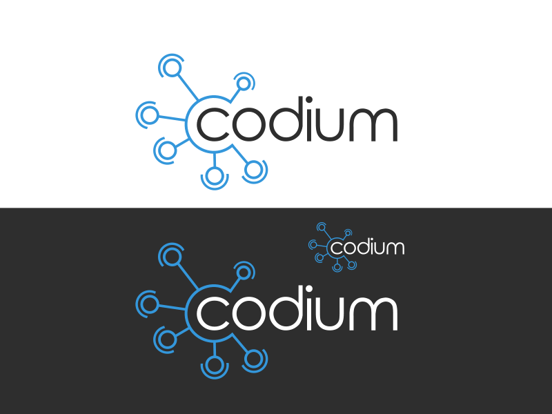 Logo-Design von LuntikMoonBee für Codium Team S.L. | Design #18579985