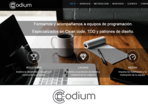 Logo Design by memreng for Codium Team S.L. | Design: #18580958