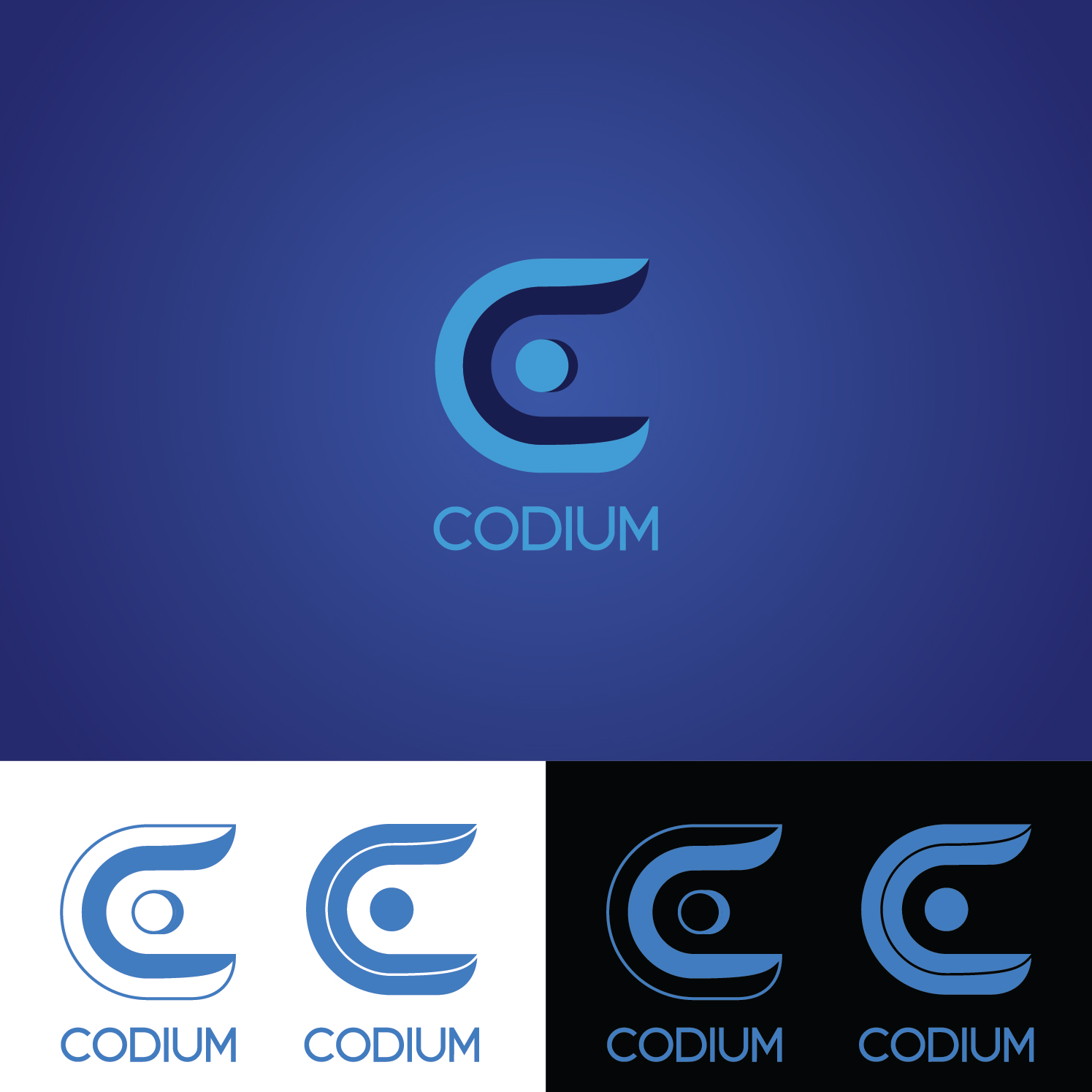 Logo Design by KharfyDesign for Codium Team S.L. | Design #18562096