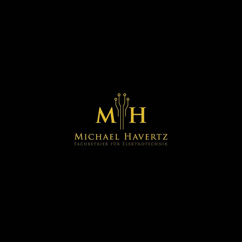 Logo Design by jhunzkie24 for Elektrotechnik  Michael Havertz | Design #18459131