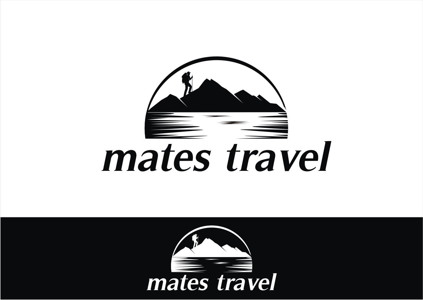 Logo Design by Soul Light for mates travel | Design #18462214