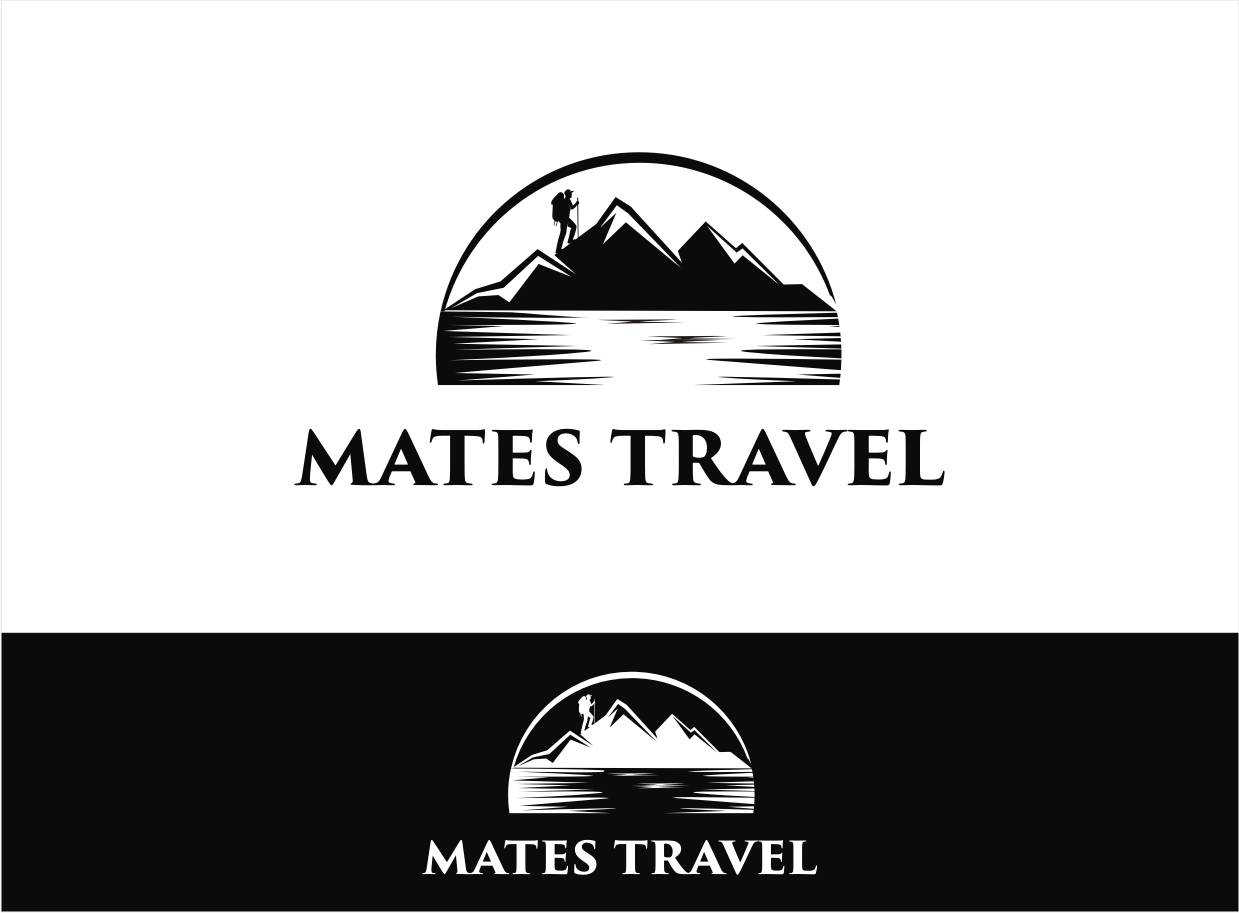 Logo Design by Soul Light for mates travel | Design #18462219