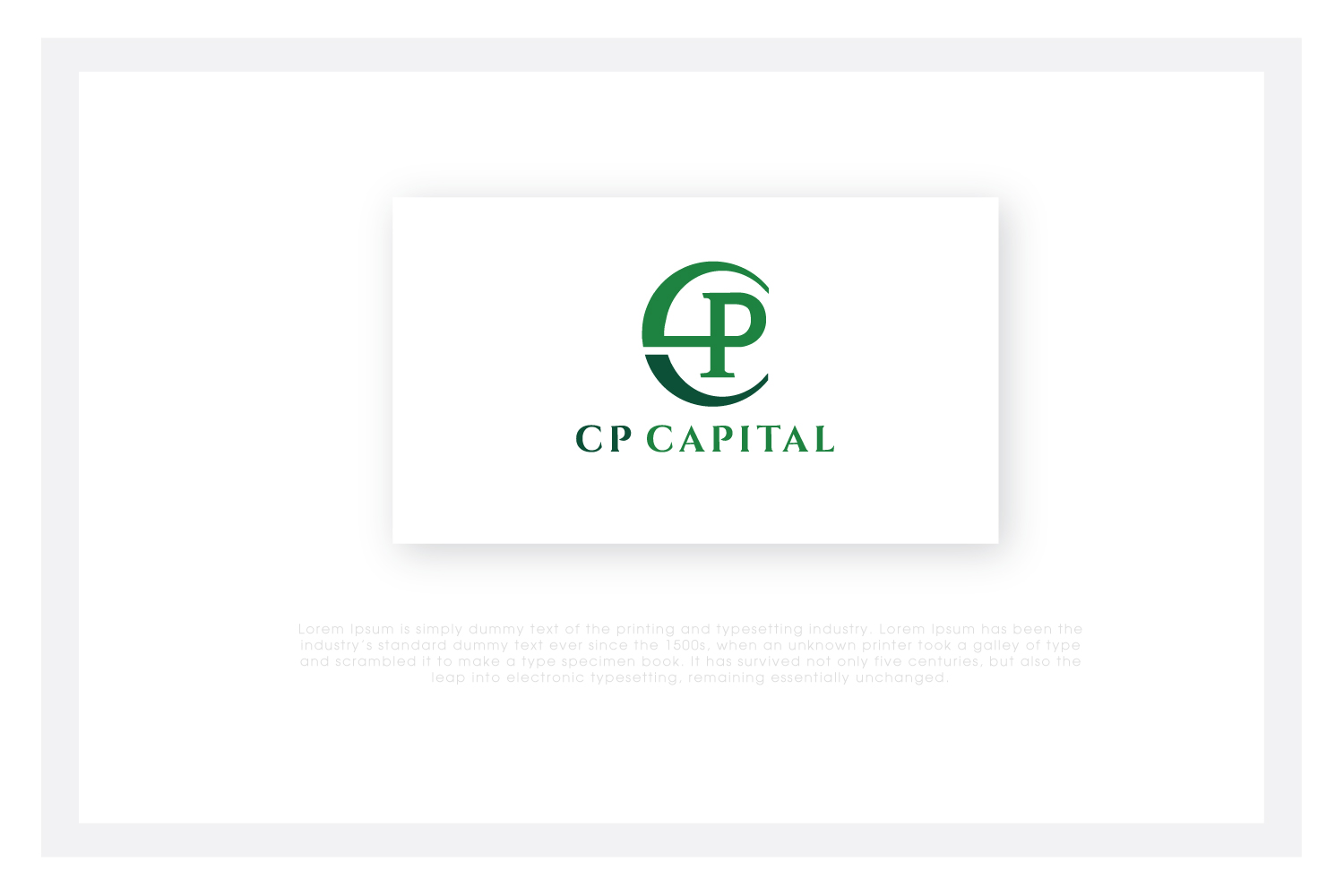 Logo Design by solidinto for CP Capital | Design #18450947