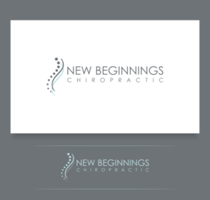 The logo doesn't have to say anything on it but can include New Beginnings chiropractic wording as sample of image below | Diseño de Logo por DoMadic