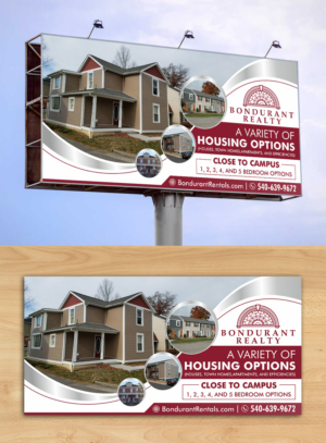 Bondurant Realty Corp needs a billboard design | Design de Panneau par ecorokerz