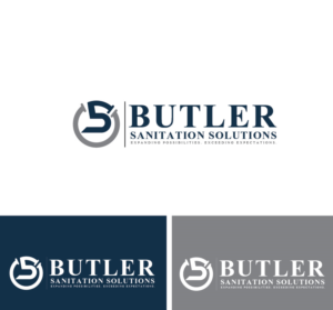 Logo Design by angelonyamu for Butler Sanitation Solutions | Design: #18468375