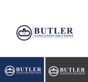 Logo Design by angelonyamu for Butler Sanitation Solutions | Design: #18468382