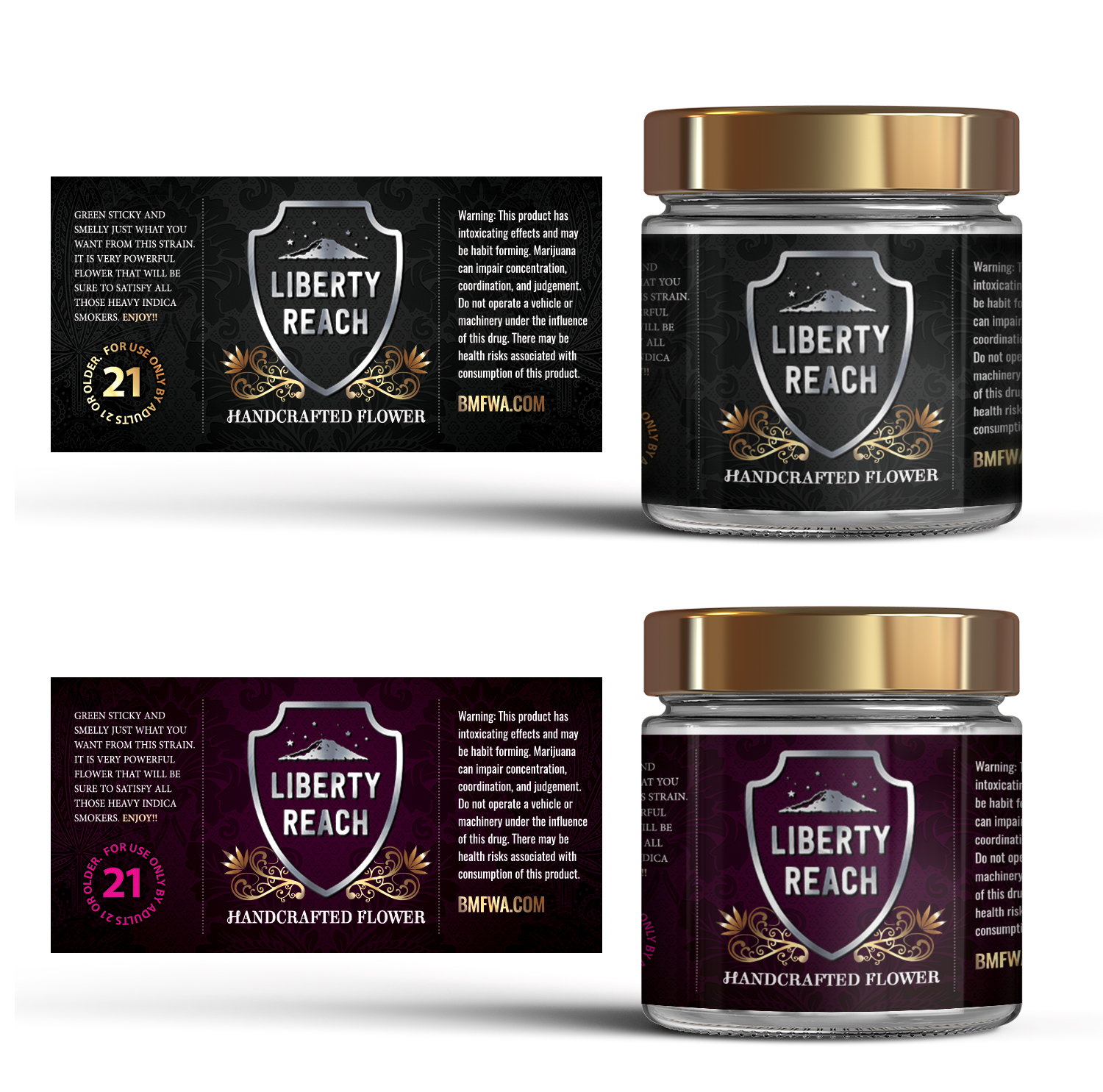 Label Design by SAI DESIGNS for BMF Washington | Design #18473579