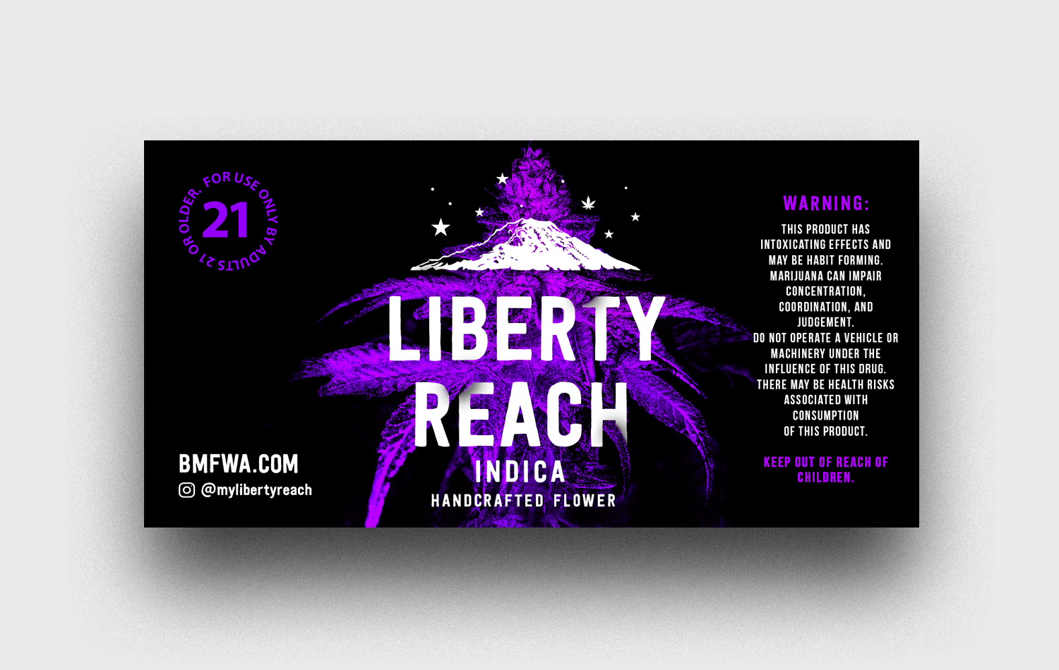 Label Design by Lula Criativa for BMF Washington | Design #18606268