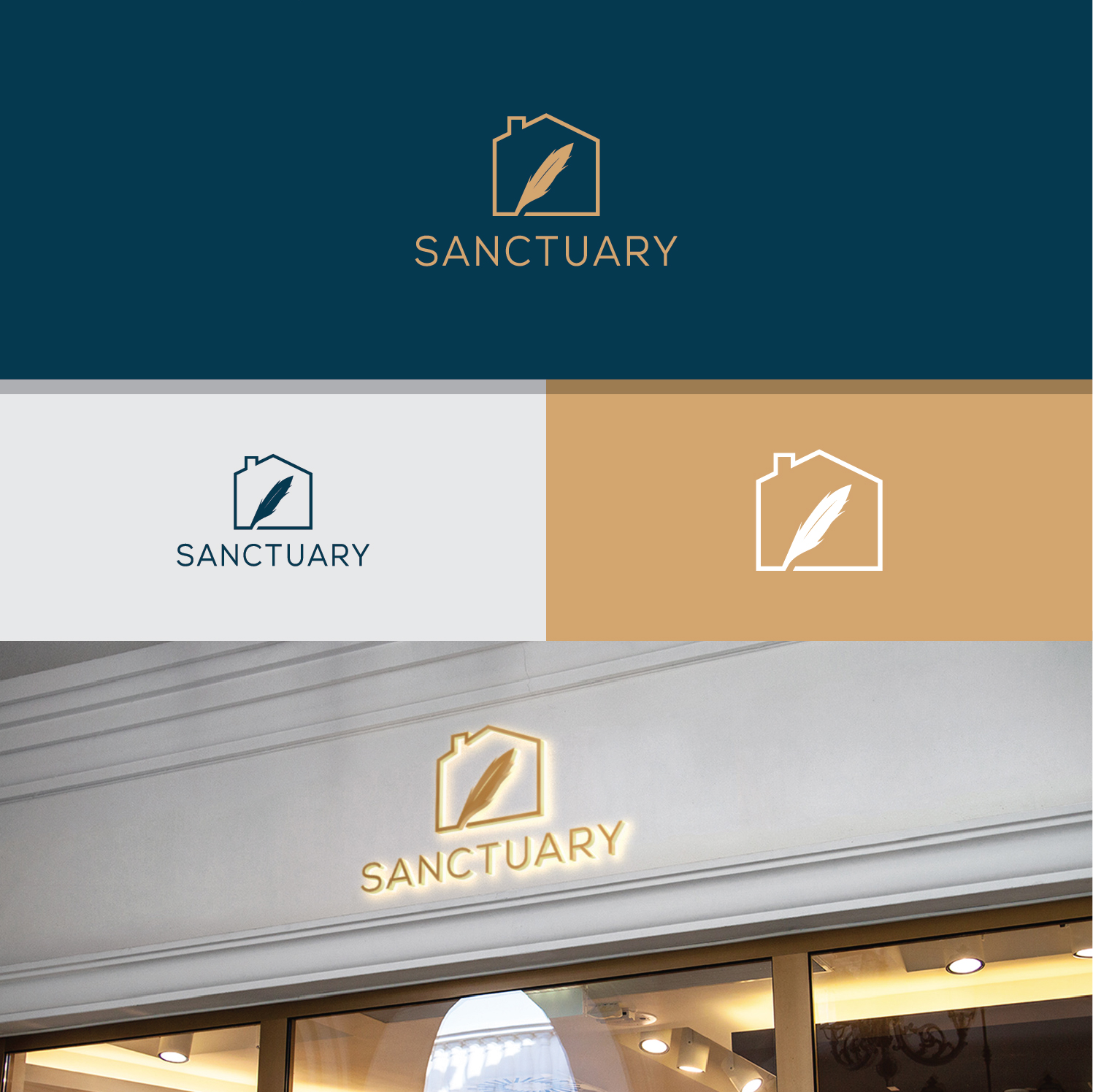 Logo Design by Deziners Zone for Corbin Ladner Custom Homes | Design #18478154