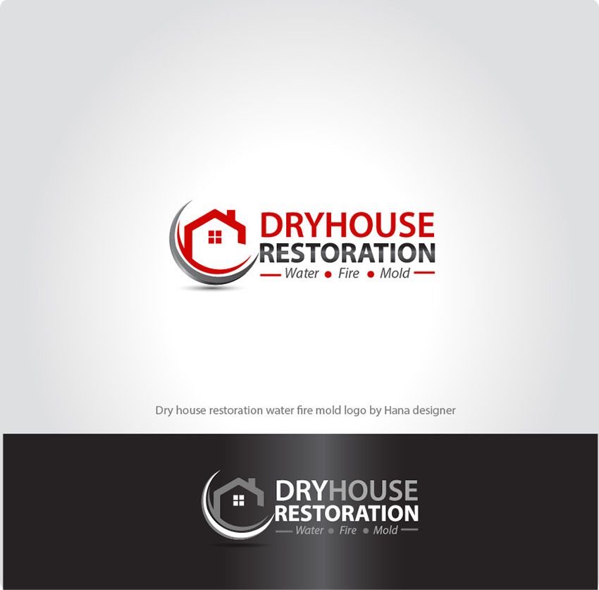 Logo Design by Hana for dry house restoration llc | Design #18492940