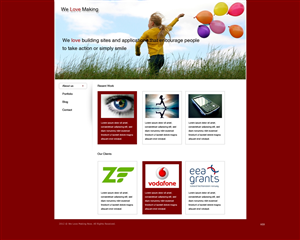 Web Design by pb for this project | Design: #657302