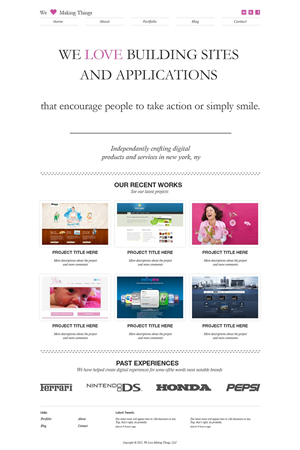 Web Design by dragnoir