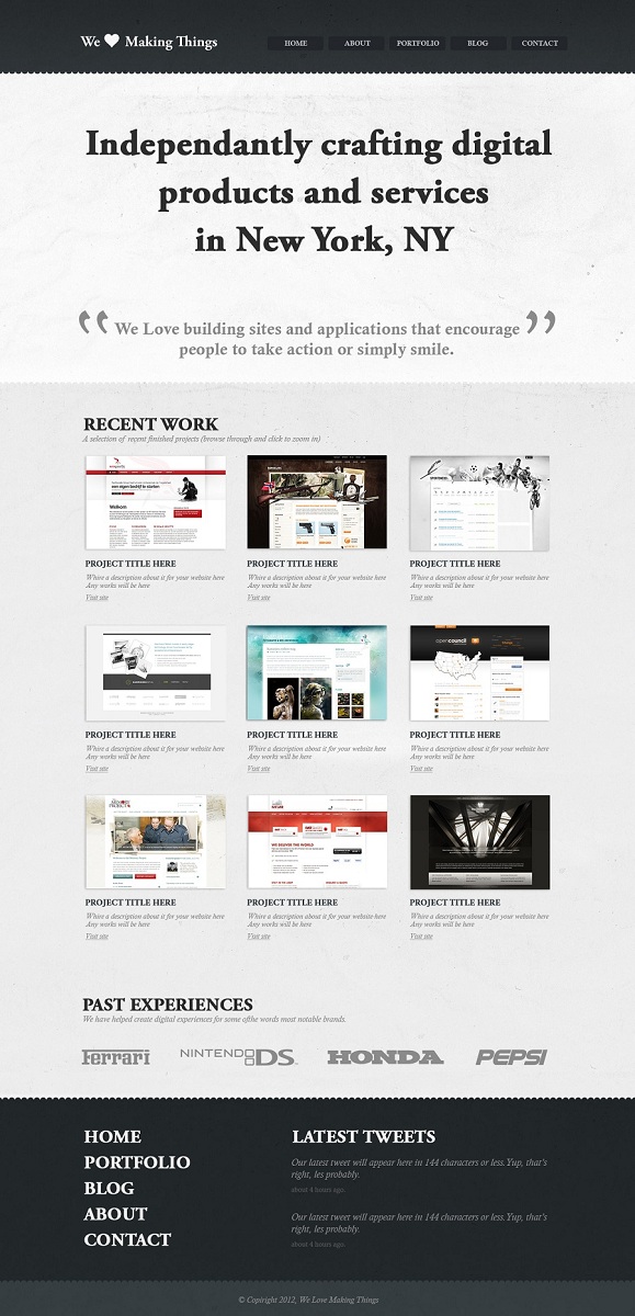 Web Design by dragnoir for this project | Design #660646