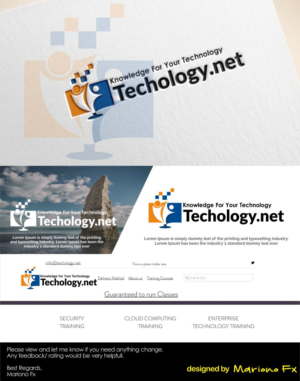 Logo Design by Mariono Fx for Techology.net | Design: #18529625
