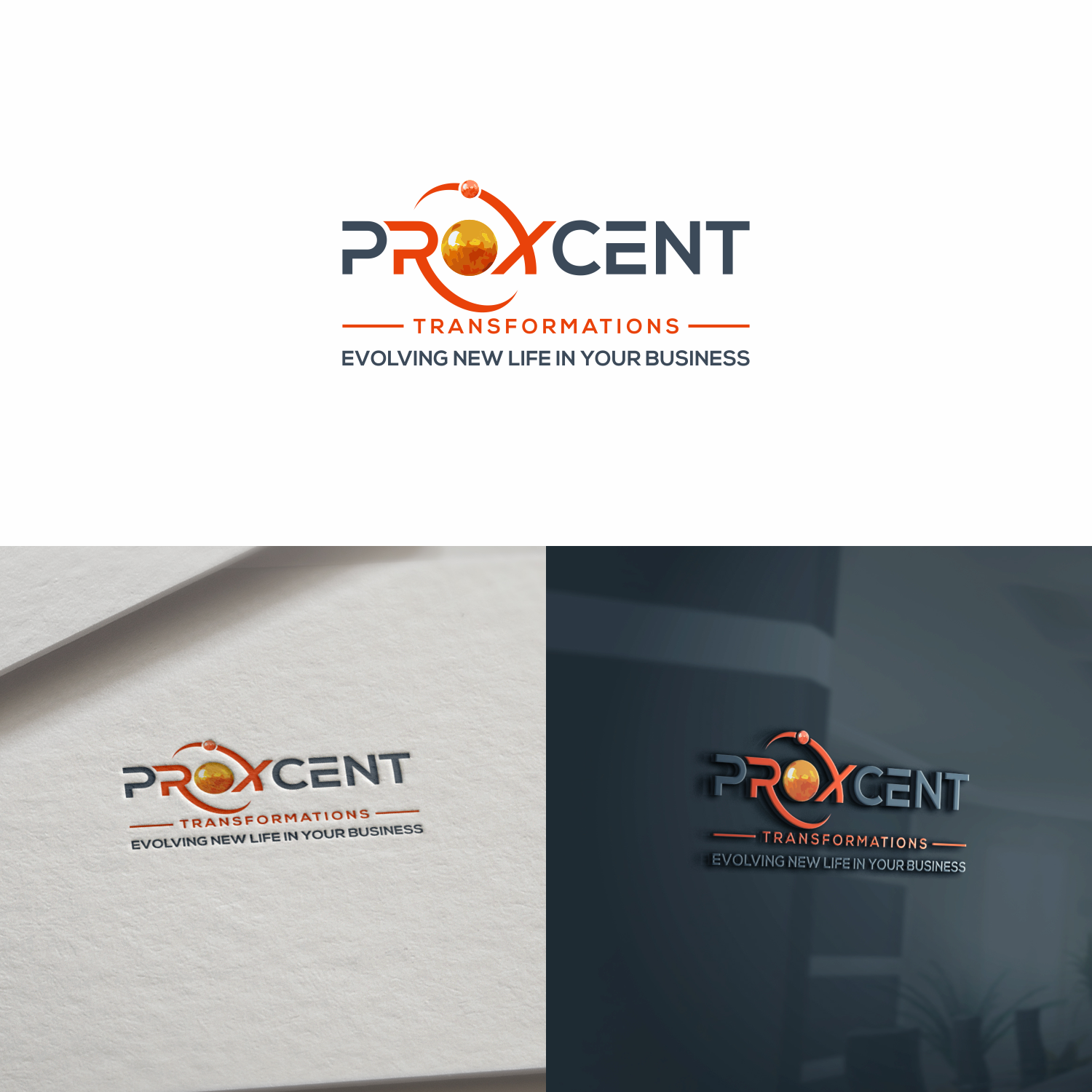 Logo Design by setyopras878 (kak chen) for Proxcent Transformations | Design: #18498965