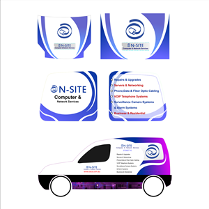 IT Van Re-Design | Schilder-Design von Sandaruwan