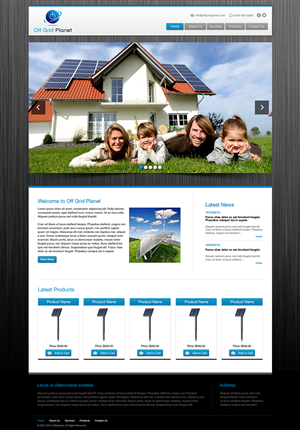 Web Design by Latest Design Ideas for this project | Design: #2836655