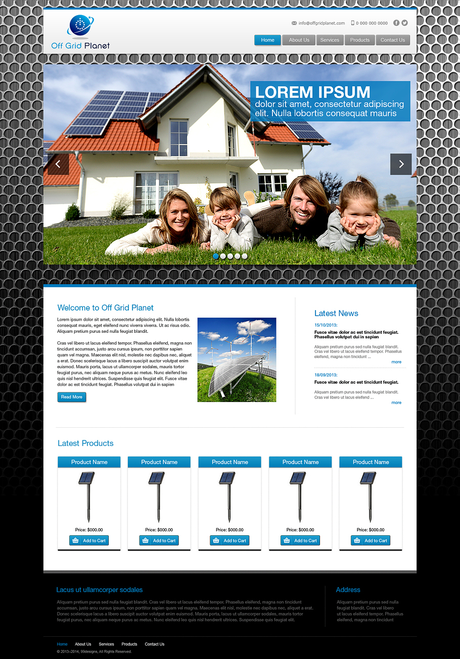 Web Design by Latest Design Ideas for this project | Design #2836666