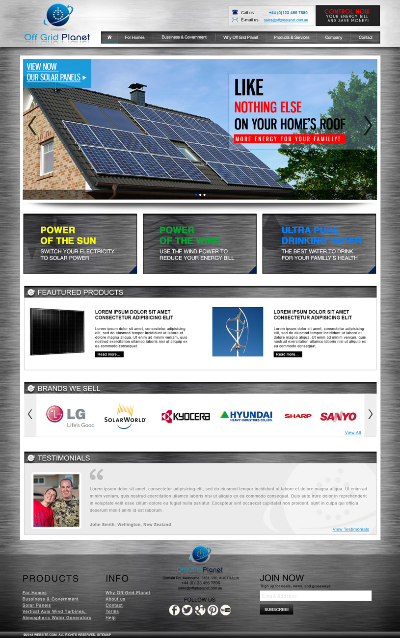 Diseño Web por NABS DESIGN para este proyecto | Diseño #2816550