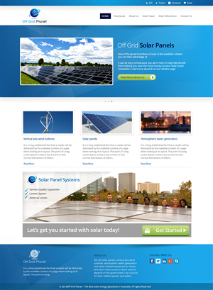 Web Design by OM for this project | Design: #2825636