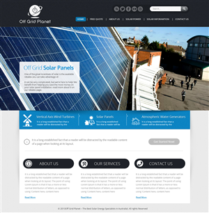 Web Design by OM for this project | Design: #2825638