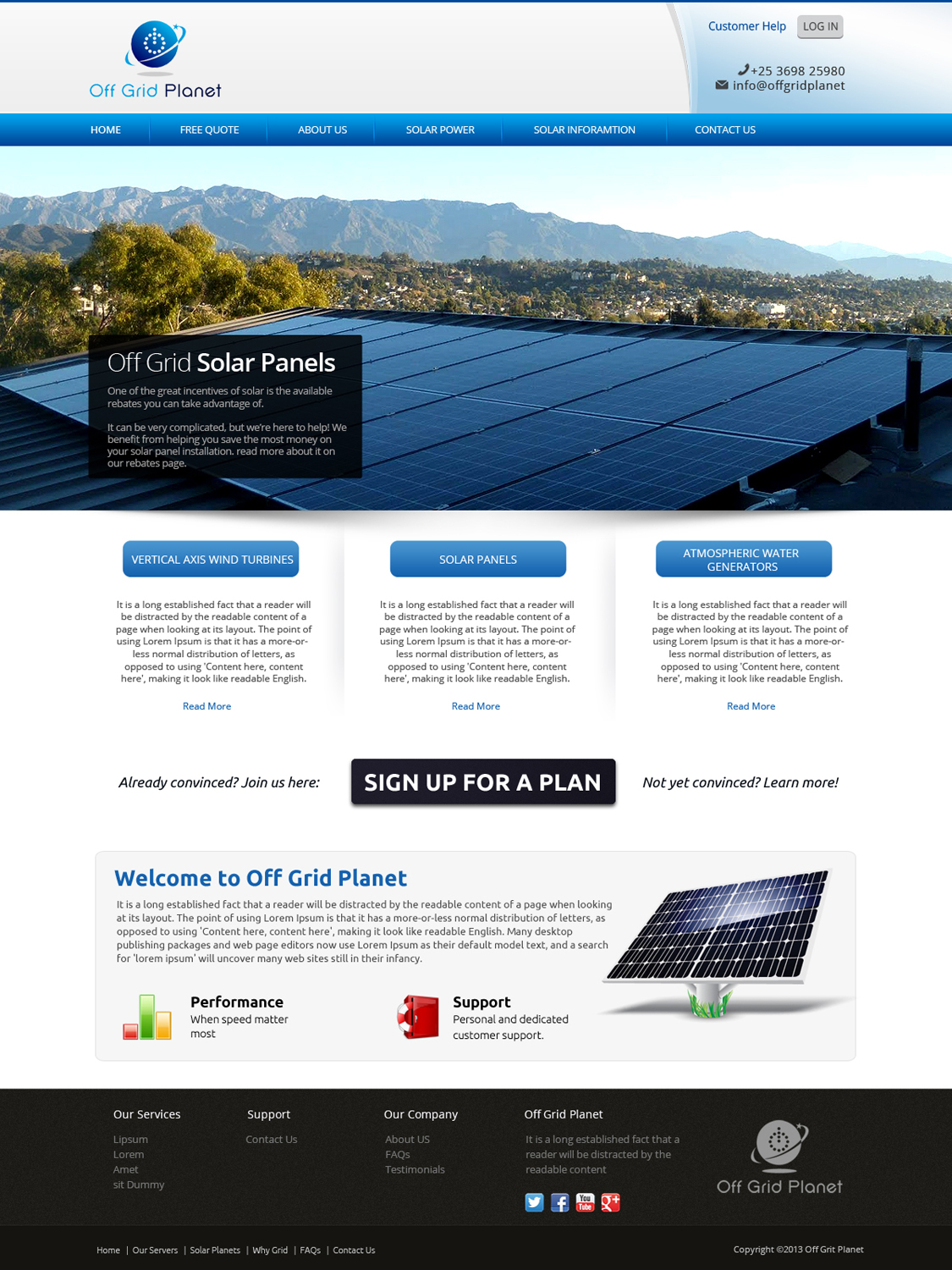 Web Design by OM for this project | Design #2825641
