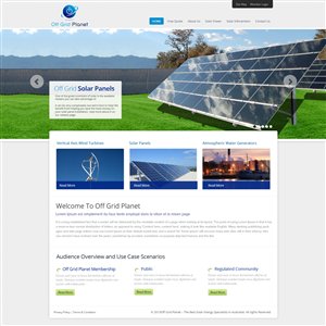 Web Design by OM for this project | Design: #2825642