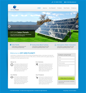 Web Design by OM for this project | Design: #2825676