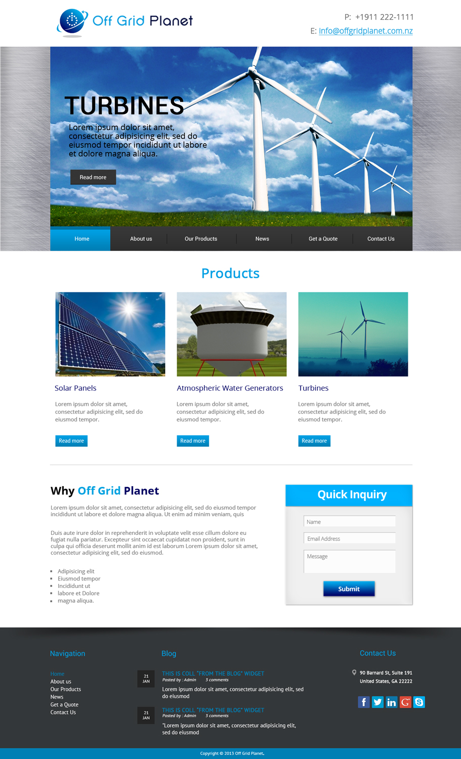 Web Design by OM for this project | Design #2826091
