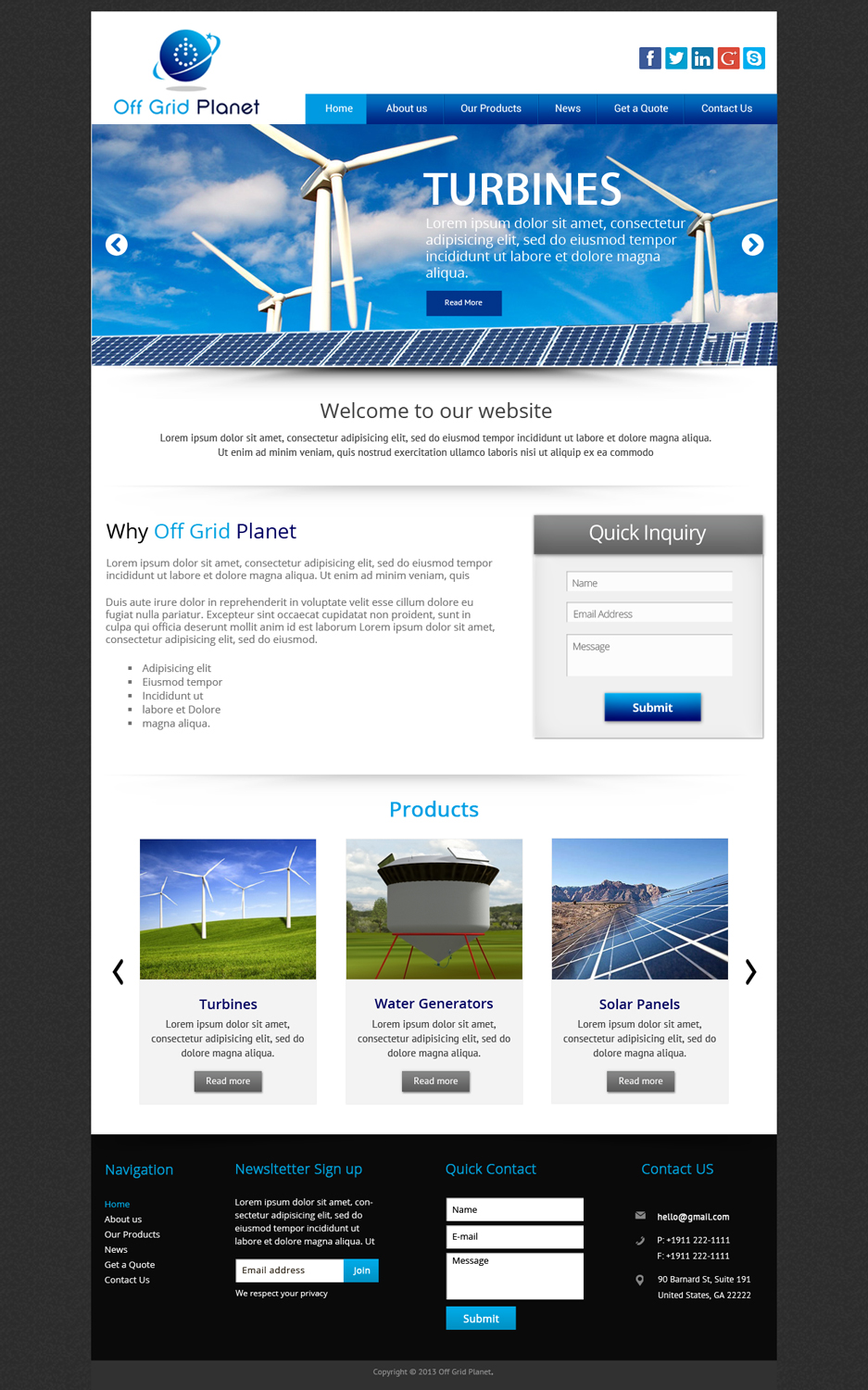Web Design by OM for this project | Design #2826094