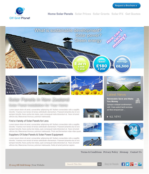 Web Design by Steven Donea for this project | Design #2832260