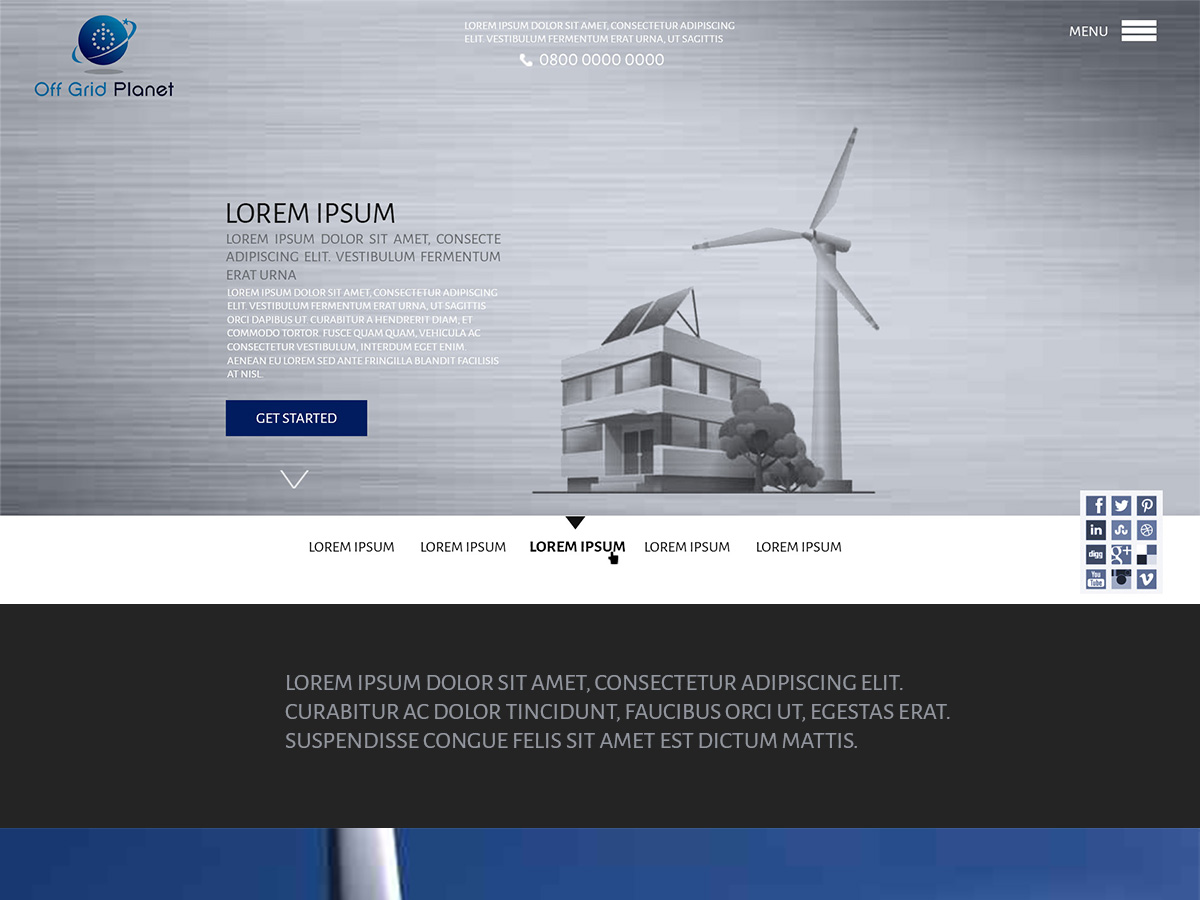Web Design par Ivansan pour ce projet | Design #2847564