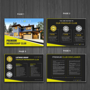 Listwise - Premium Club Brochure 