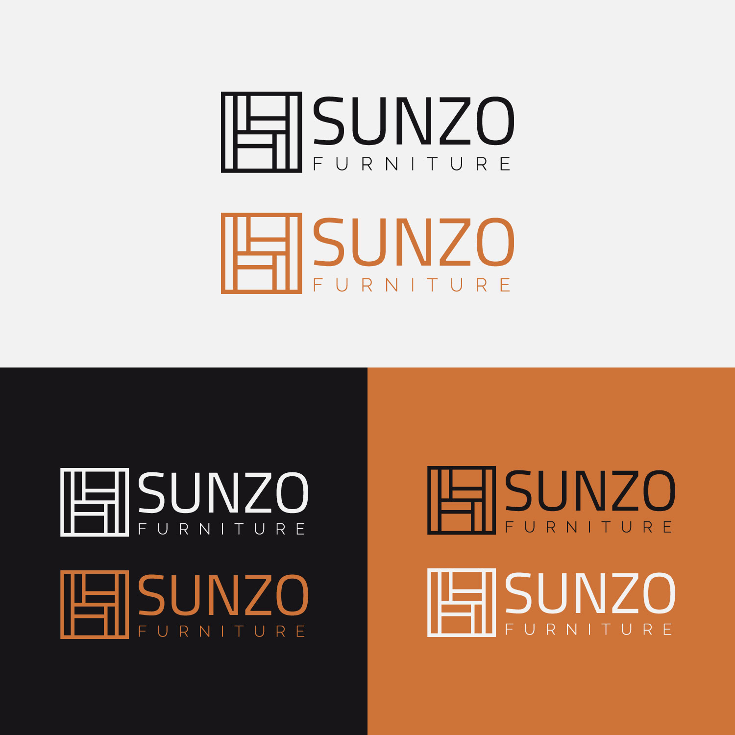 Logo Design by Irish22D for WEIFANG SUNZO FURNITURE LTD.,CO | Design #18457596