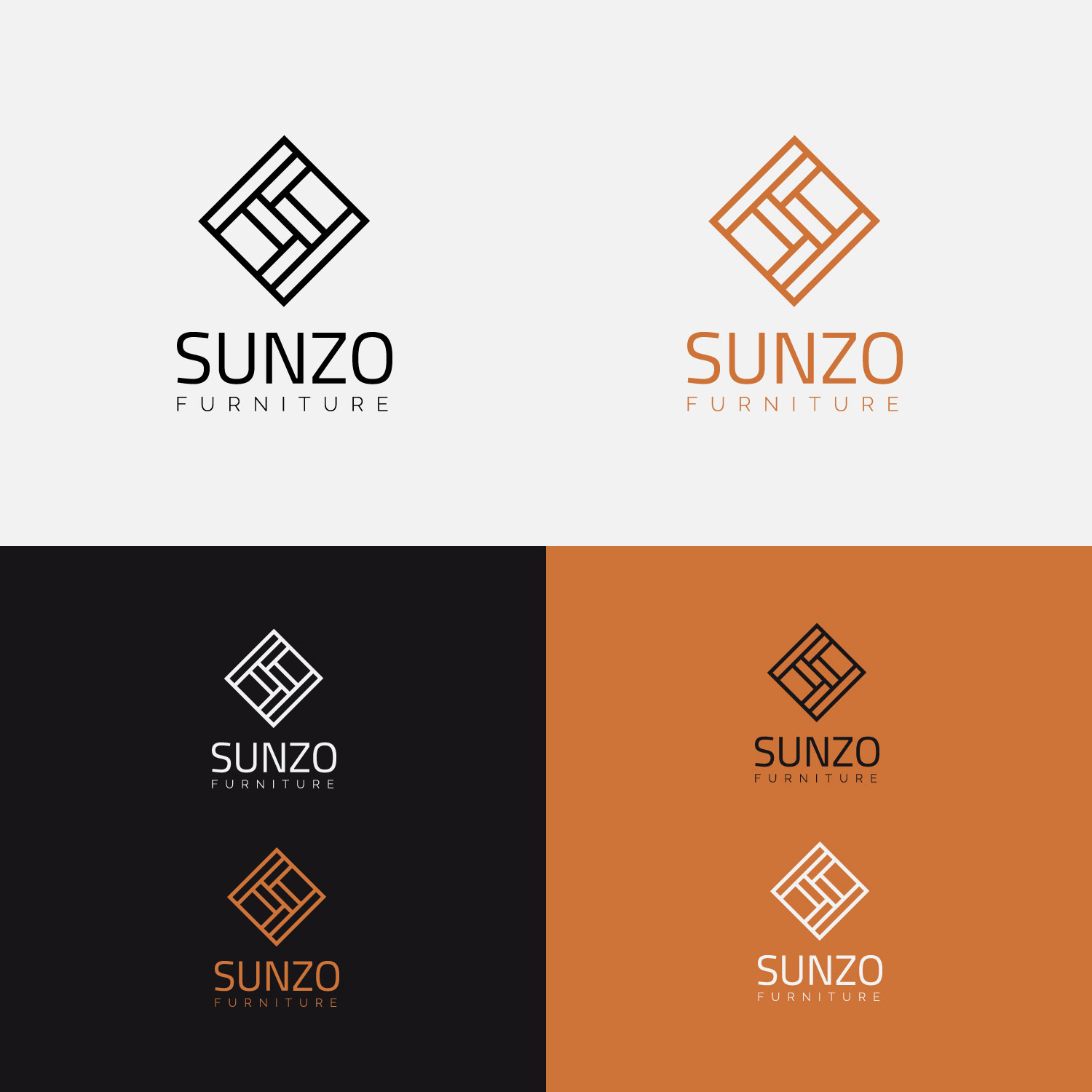 Logo Design by Irish22D for WEIFANG SUNZO FURNITURE LTD.,CO | Design #18457597