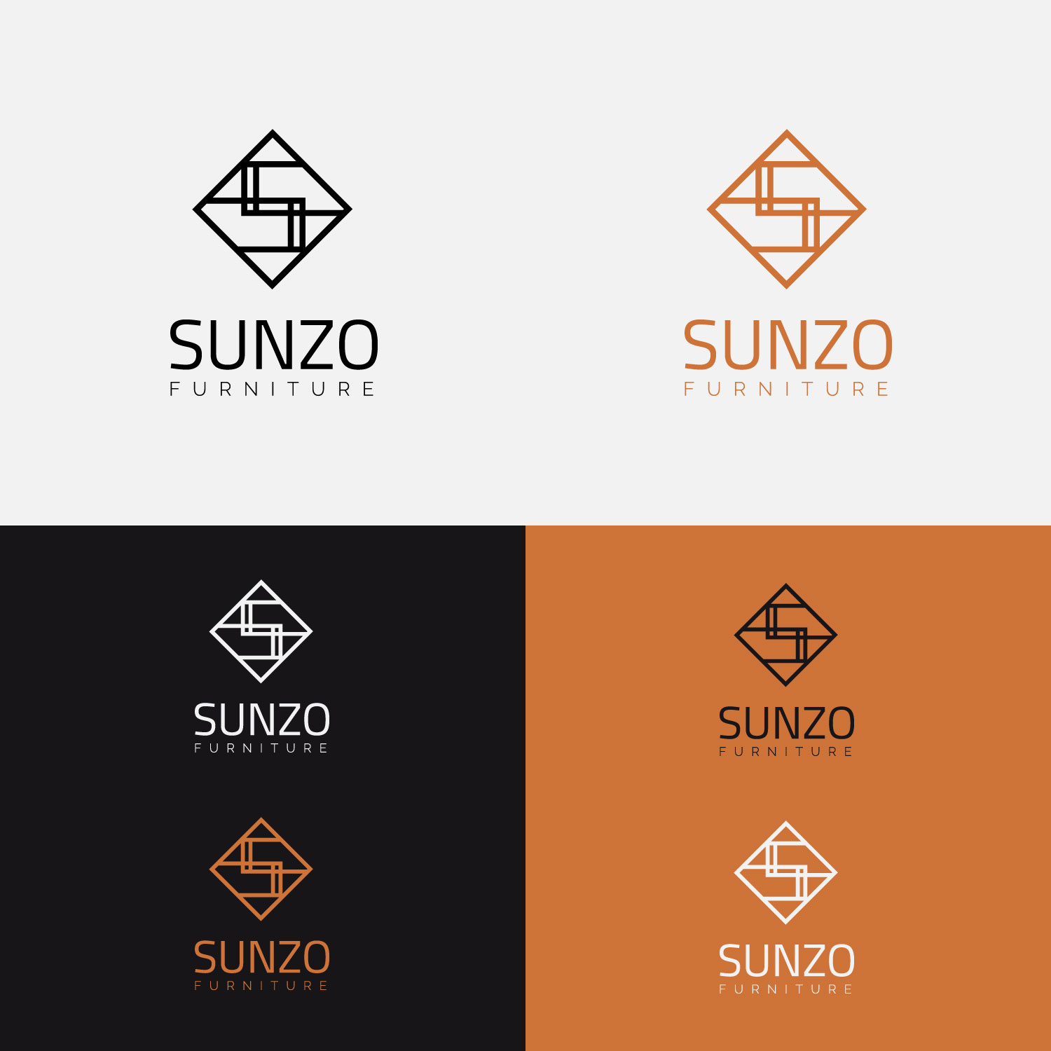 Logo Design by Irish22D for WEIFANG SUNZO FURNITURE LTD.,CO | Design #18461867