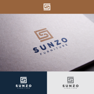 Sunzo or Sunzo Furniture | Logo Design by Paperfox Designs
