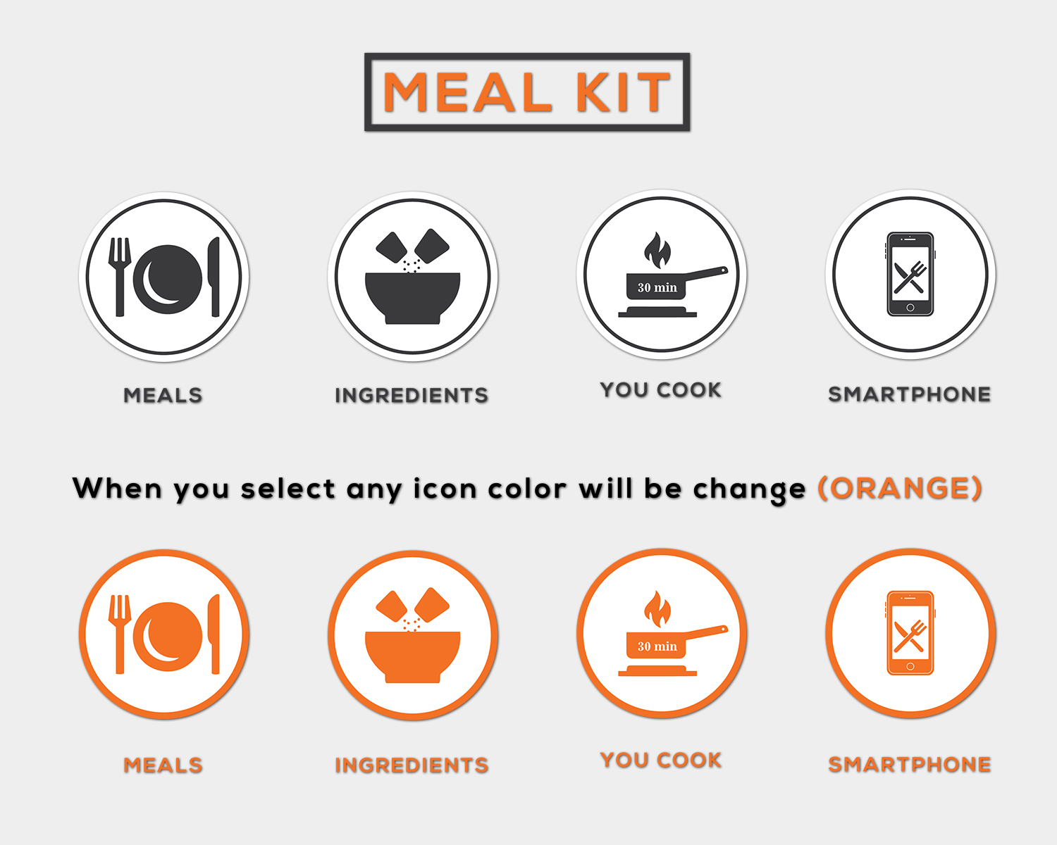 Icon Design by Your_Design for My Foodie Box | Design #18454890