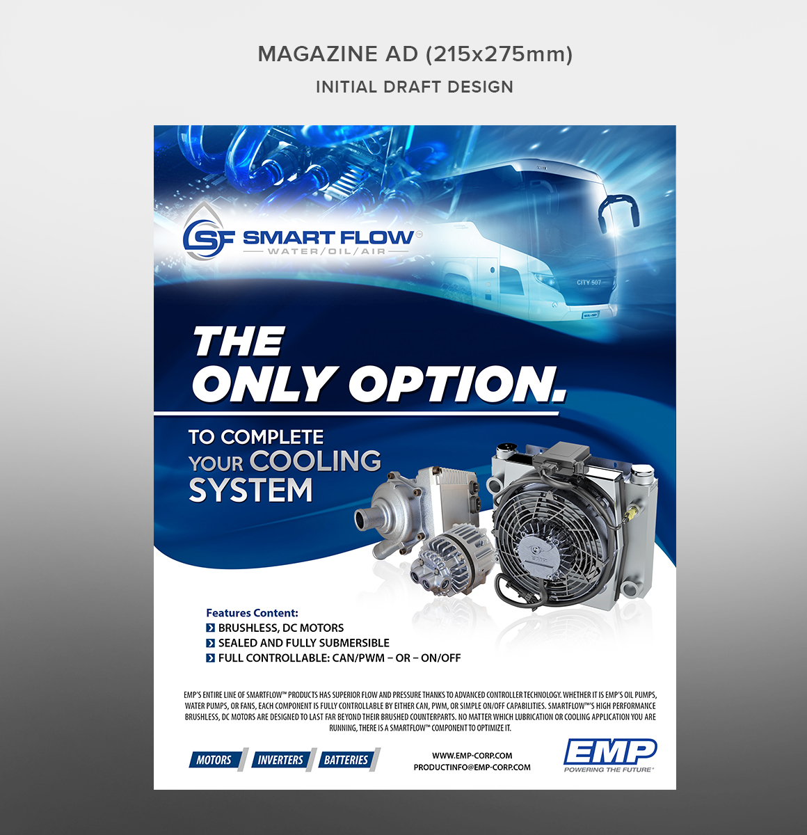 Magazine Design by MDesigns ™ for Engineered Machined Products, Inc | Design #18585578