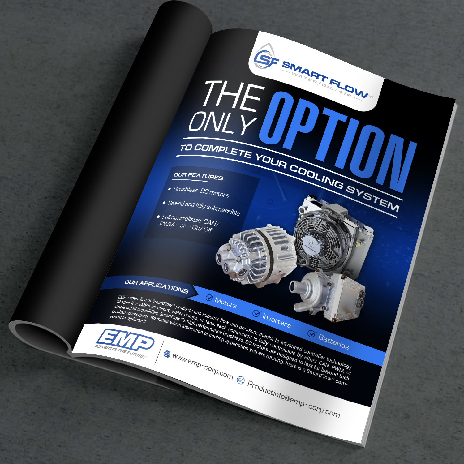 Magazin-Design von Deepak_9_Malhotra für Engineered Machined Products, Inc | Design #18734508