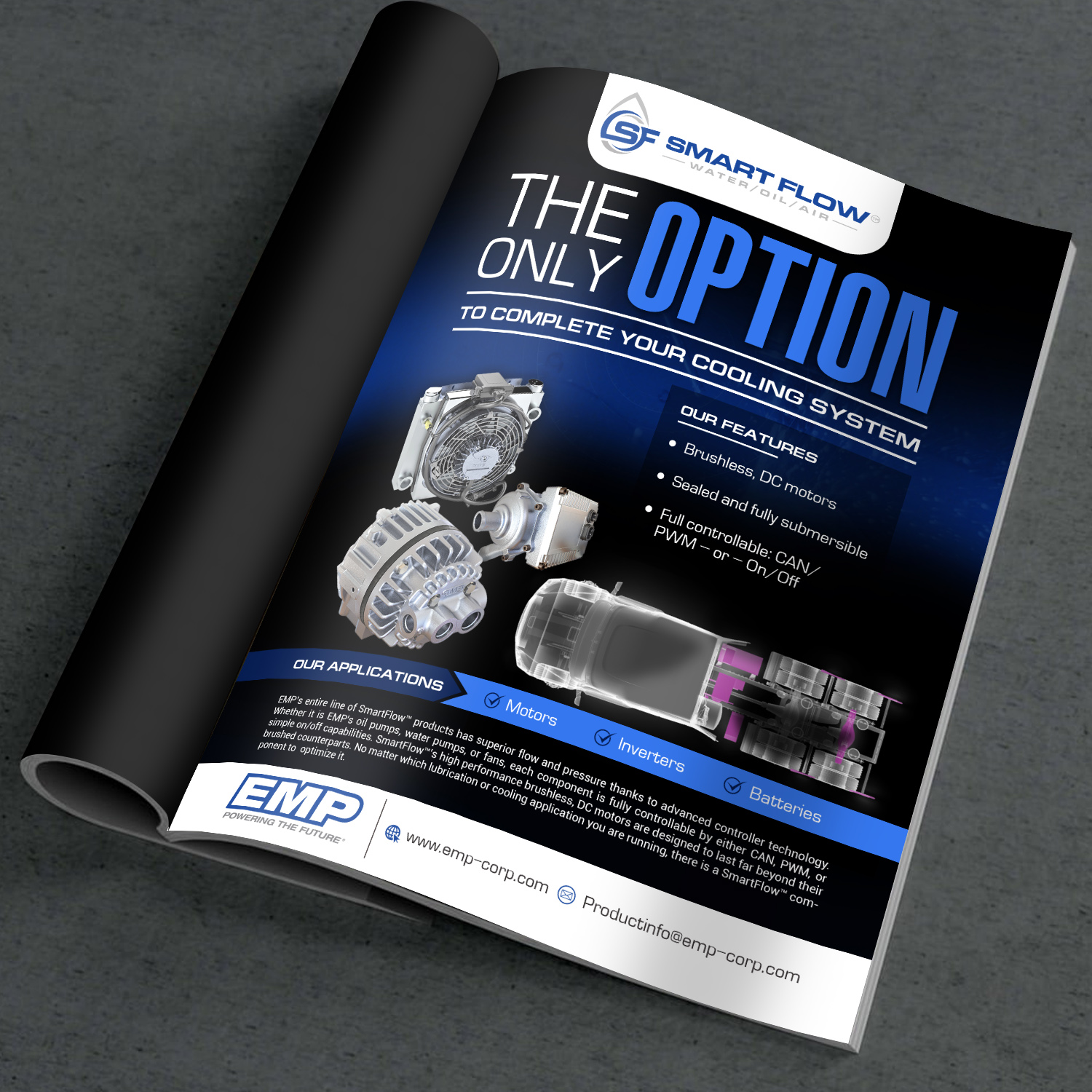 Magazin-Design von Deepak_9_Malhotra für Engineered Machined Products, Inc | Design #18734810