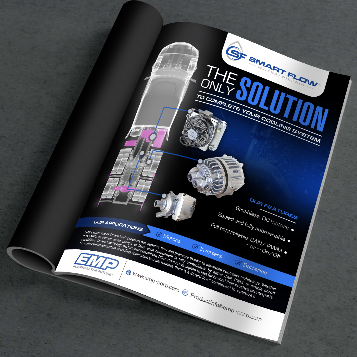 Magazine Design by Deepak_9_Malhotra for Engineered Machined Products, Inc | Design #18736301