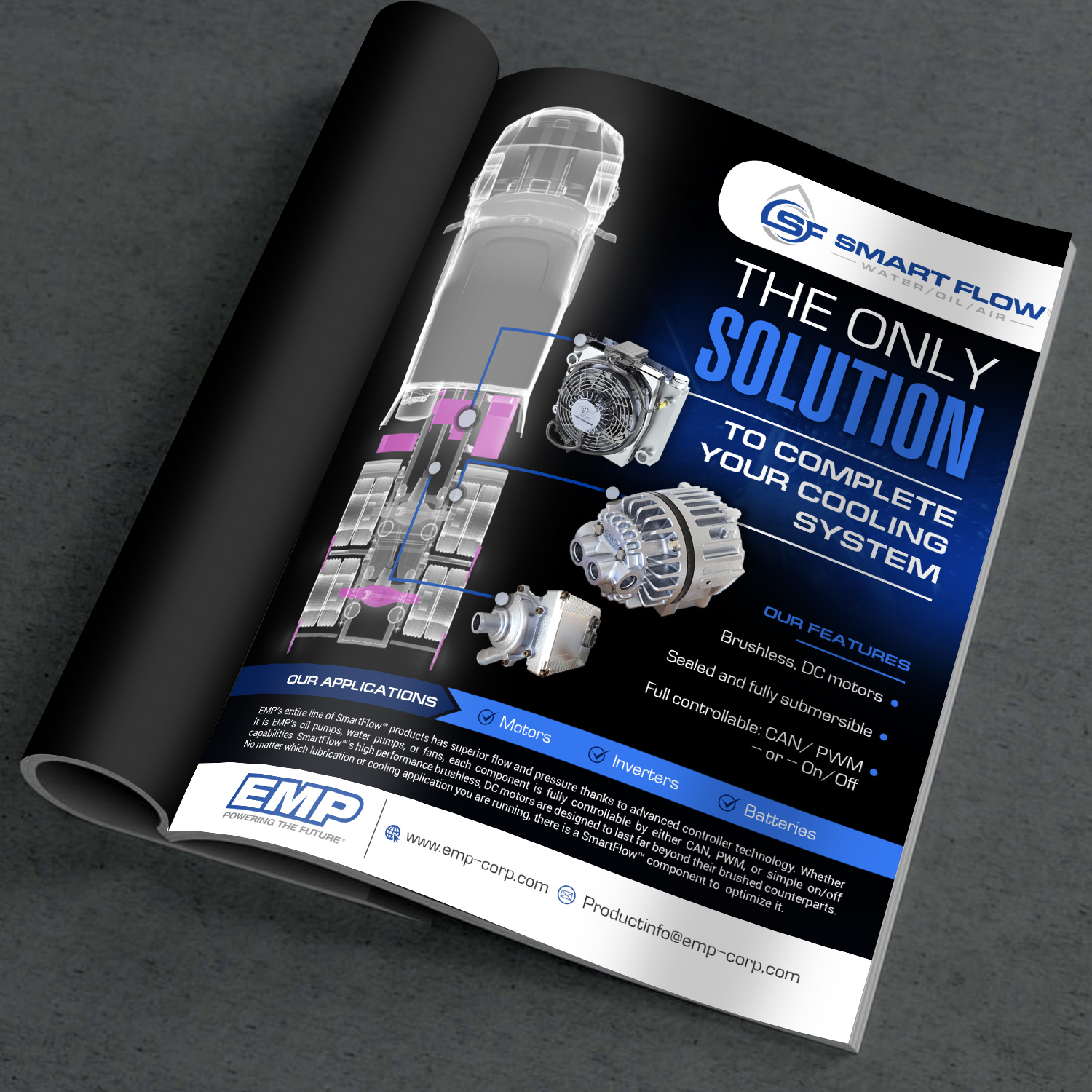 Magazin-Design von Deepak_9_Malhotra für Engineered Machined Products, Inc | Design #18736302