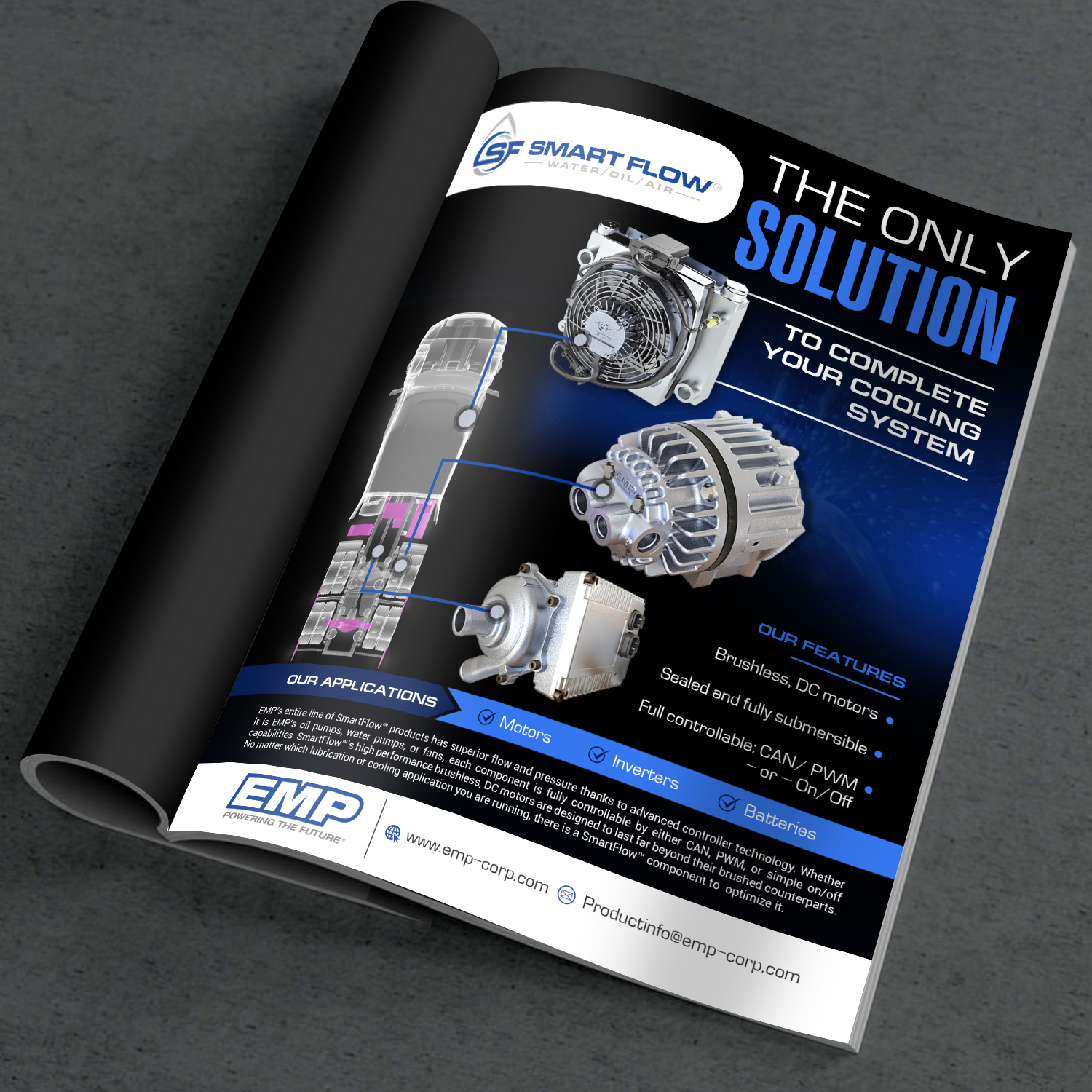 Magazine Design by Deepak_9_Malhotra for Engineered Machined Products, Inc | Design #18745191