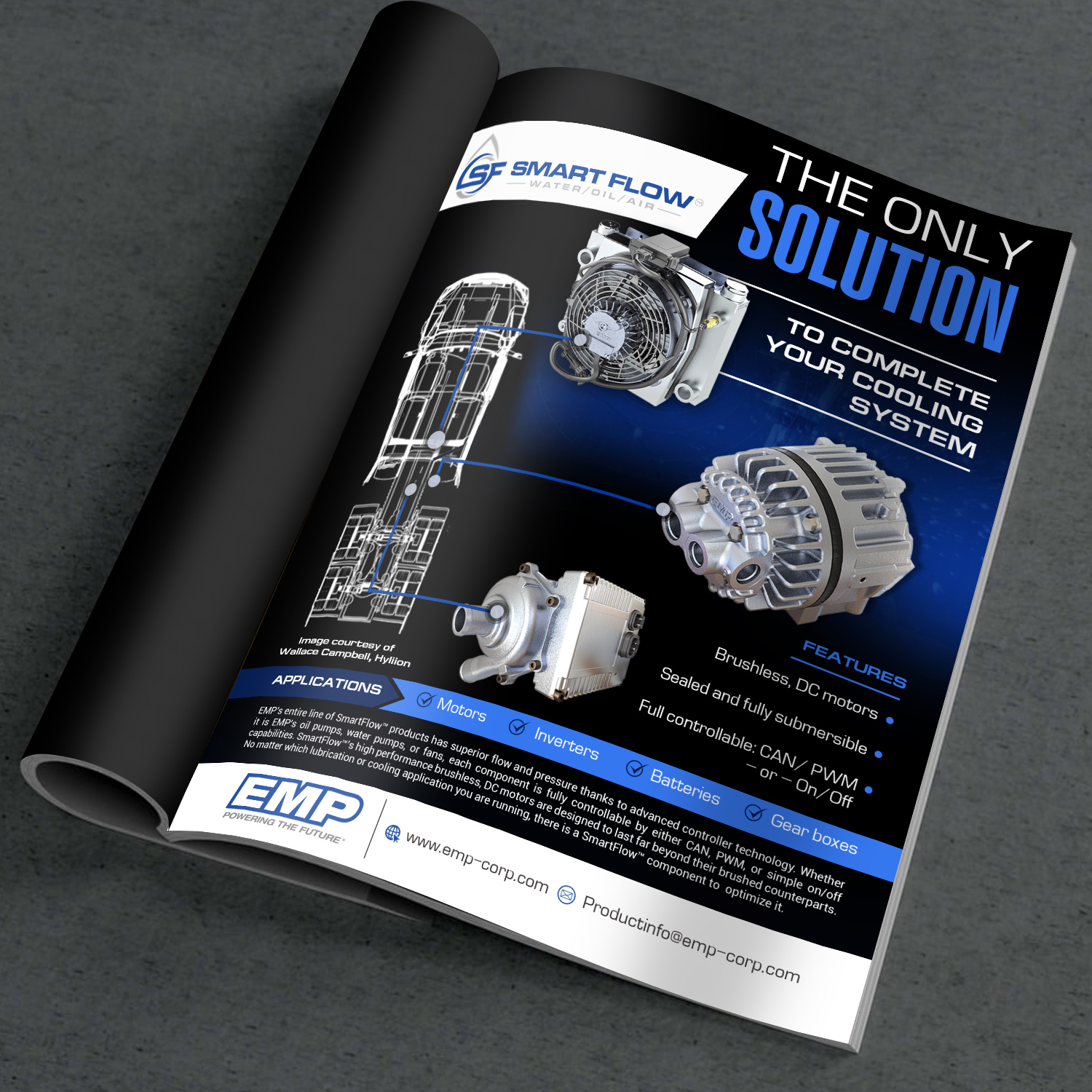 Magazine Design by Deepak_9_Malhotra for Engineered Machined Products, Inc | Design #18809556