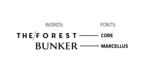 The Bunker - estate graphic logo for signage, stationary, etc | Diseño Gráfico por Birdcage