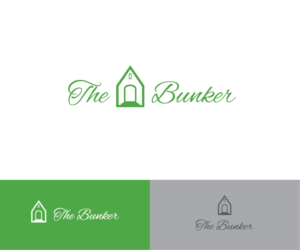 The Bunker - estate graphic logo for signage, stationary, etc | Diseño Gráfico por bluejet