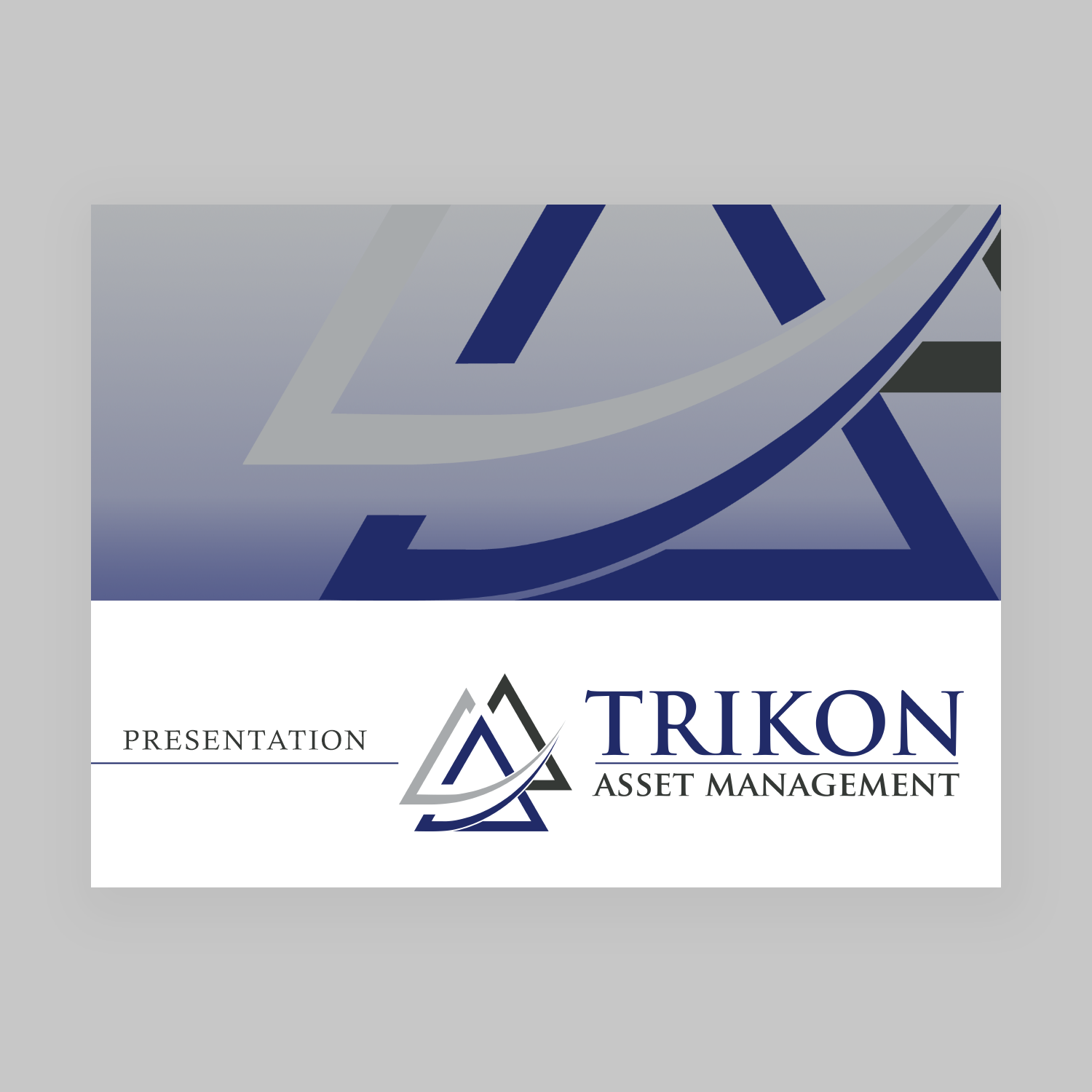 Graphic Design by sandymanme for Trikon Asset Management | Design: #18489684