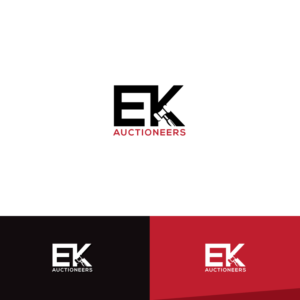 Logo Design by ecorokerz for EK Auctioneers | Design #18459232